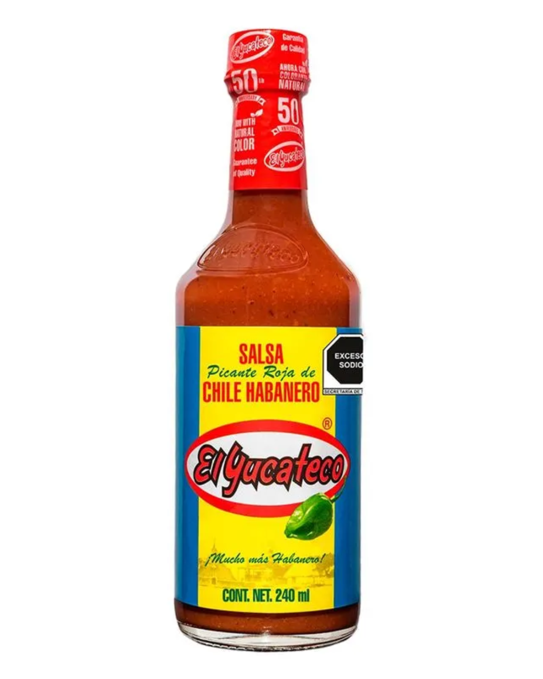 EL YUCATECO SALSA ROJA