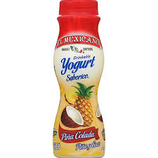 YOGURT PIÑA COLADA "EL MEXICANO" 12 / 7 OZ.