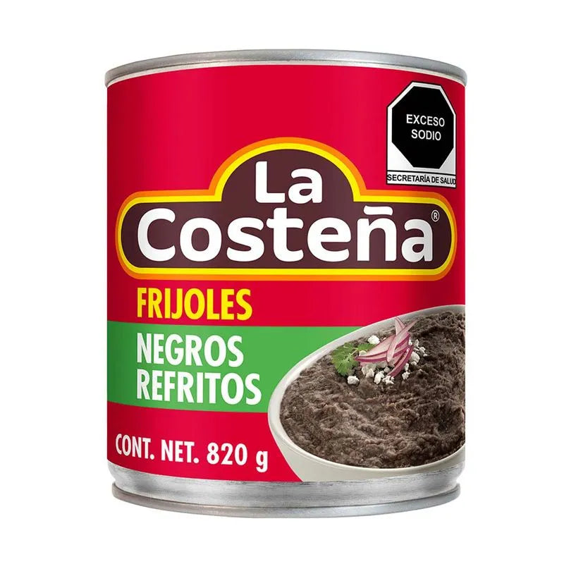 FRIJOLES REFRITOS NEGROS