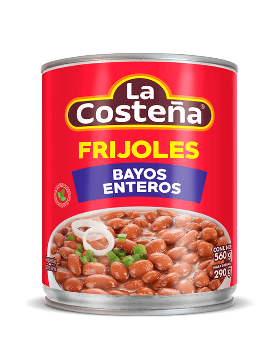 FRIJOL ENTERO PINTO “ LA COSTEÑA “ 12 / 19.75 OZ