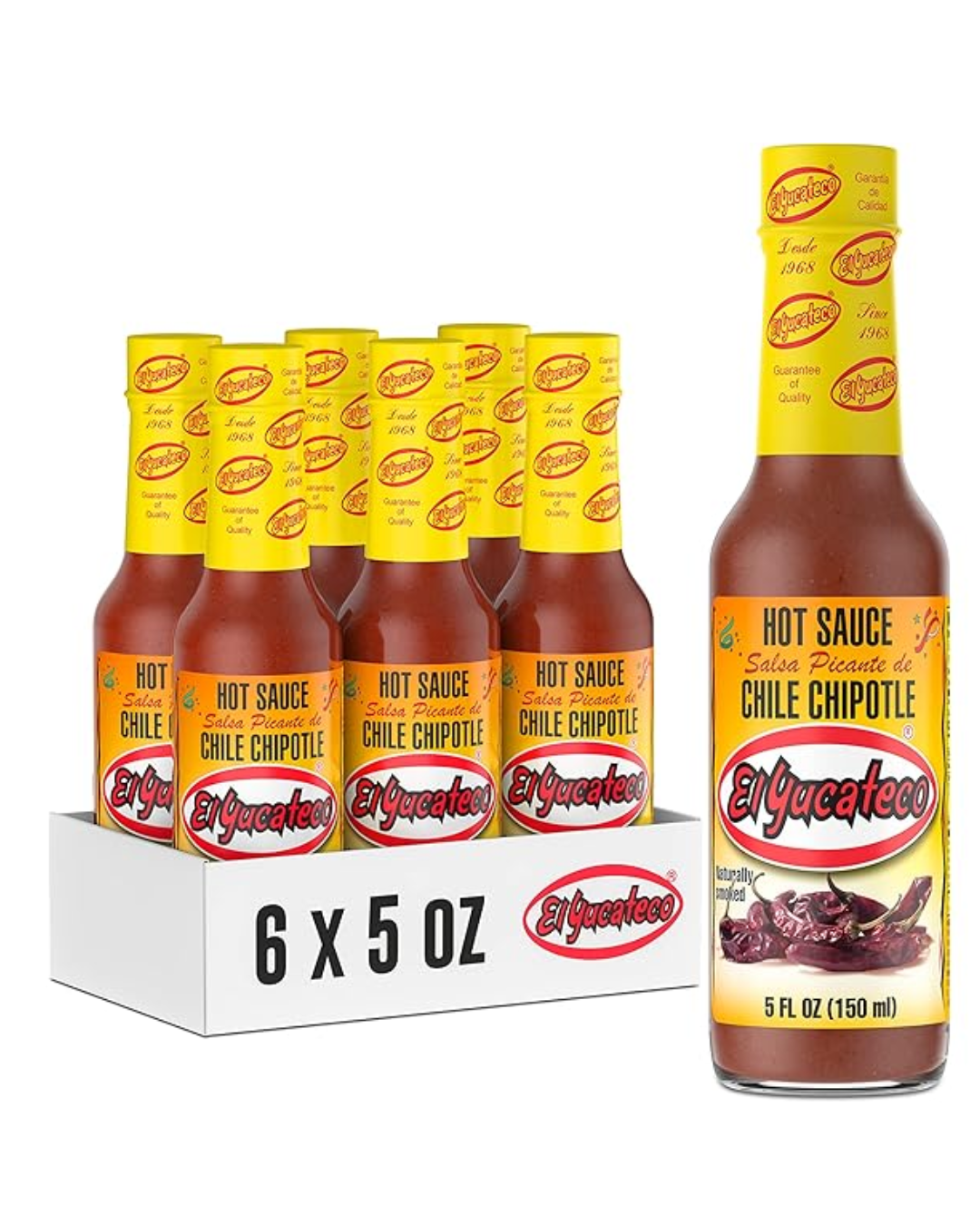 EL YUCATECO SALSA CHIPOTLE 6 / 5 OZ