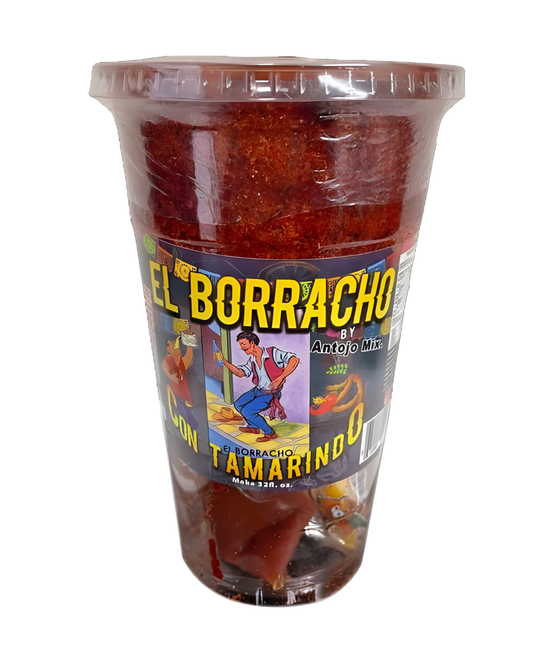 MICHELADA "EL BORRACHO" (TAMARINDO) CAJA 24 PZ/ 32 OZ