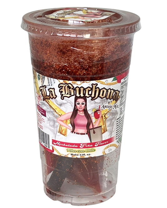 MICHELADA “LA BUCHONA” (PIÑA) CAJA 24 PZ/32 OZ