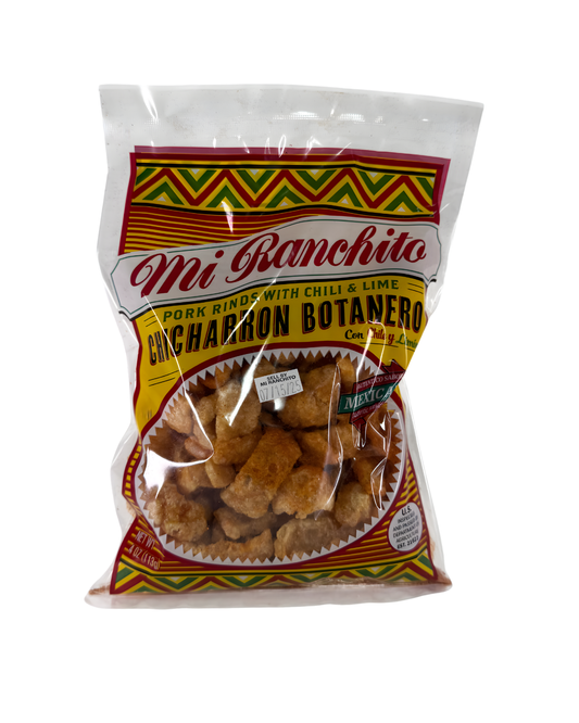 CHICHARRON BOTANERO CON CHILE “MI RANCHITO”