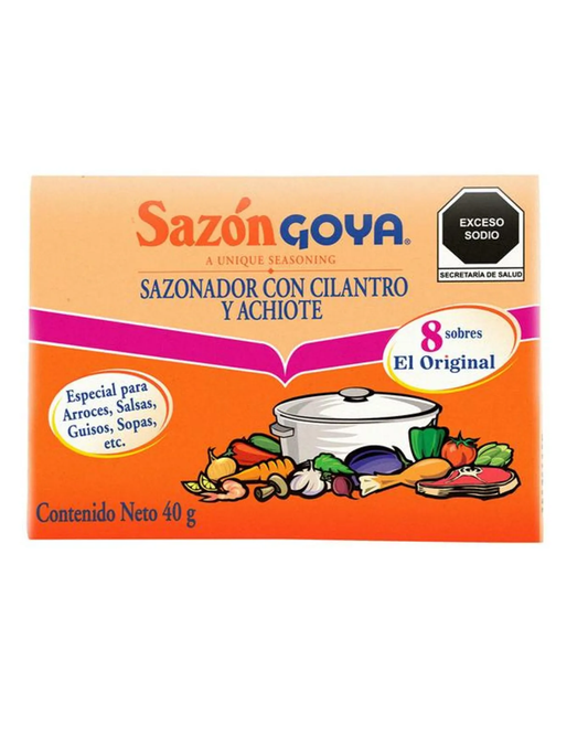 GOYA S. ACHIOTE / CULANTRO ECO 18 /20 PTS