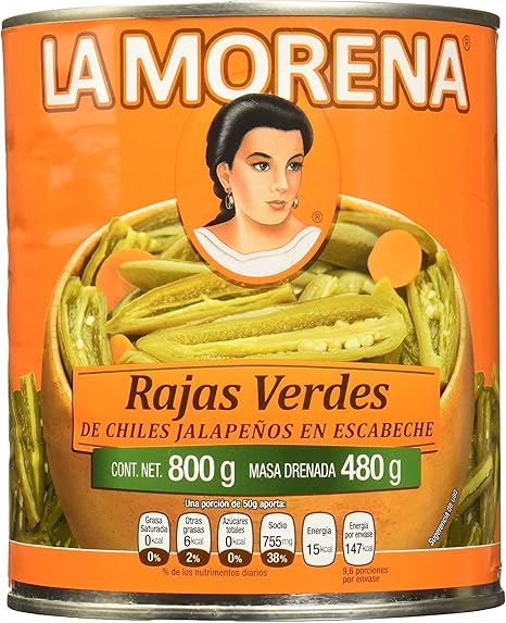 RAJAS VERDES LA MORENA
