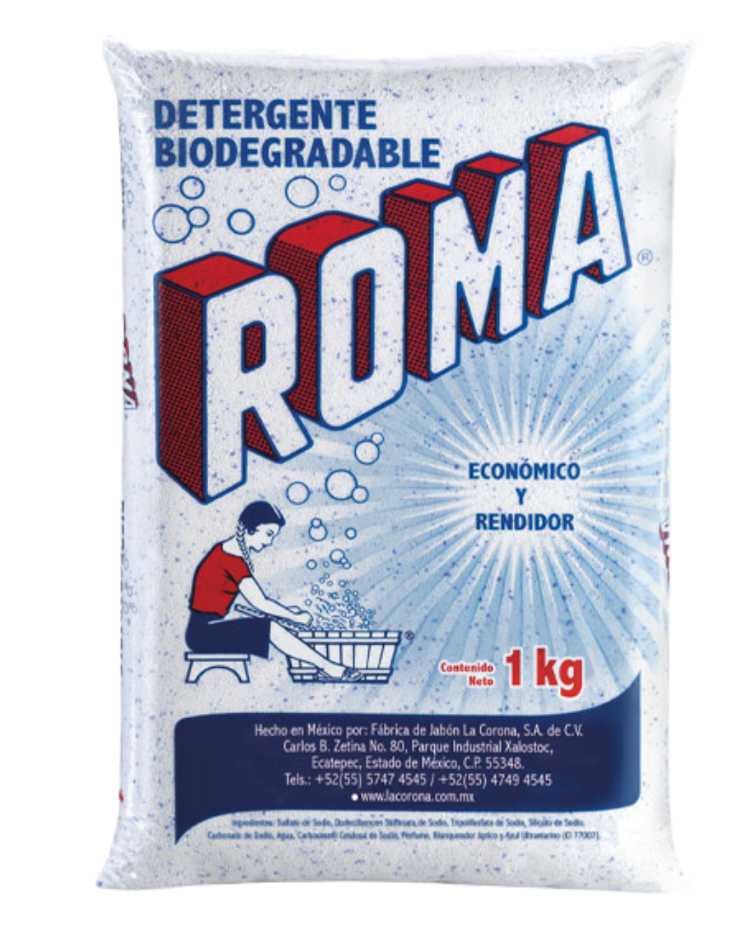 DETERGENTE EN POLVO ROMA